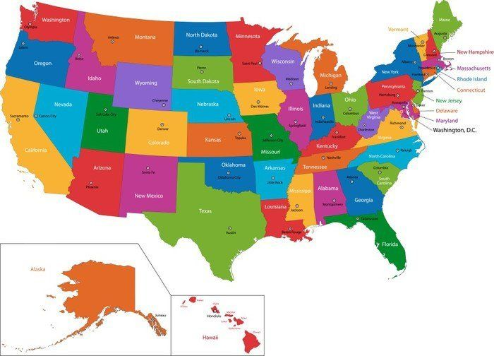 Introduction to the United States Capitals and States