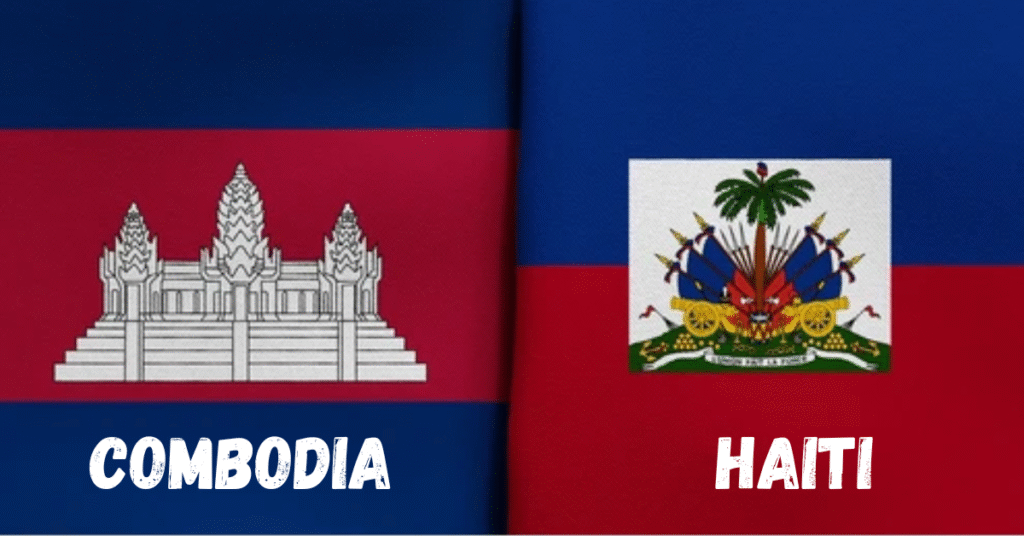 Cambodia & Haiti