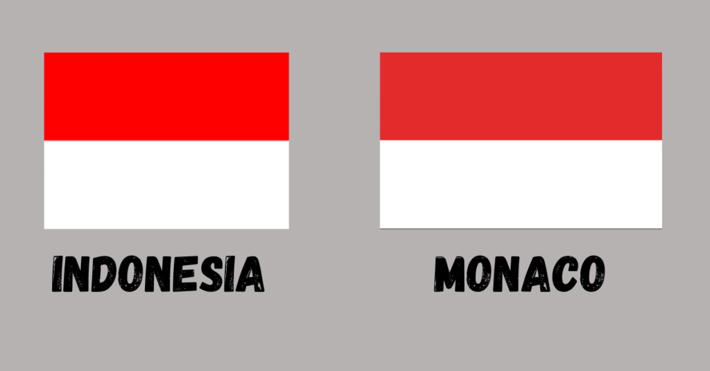 Indonesia Monaco - geomapgame
