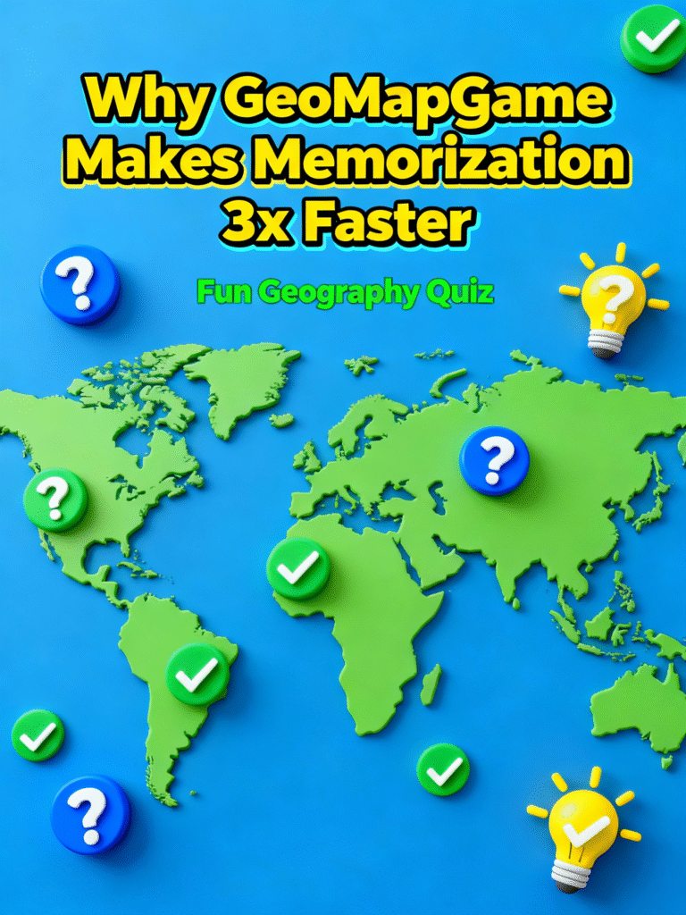 Why GeoMapGame Makes Memorization 3x Faster