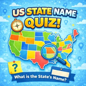 Us State Name Quiz – Fast typing US state names