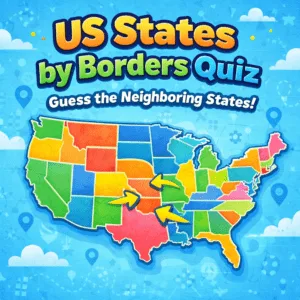 Guess The Us States By Borders Quiz