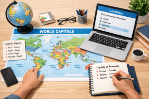 how to learn world capitals fast using effective study methods