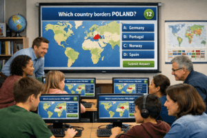 how to learn country borders easily with interactive quizzes