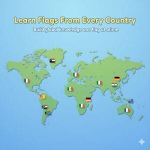 Quiz About Flags Of The World: Fun challenges to master global flags 4 world flags grouped by continent for learning