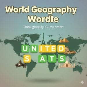 Geo Wordle – Best Free Wordle Geography Game Online 3 world geography wordle game combining word puzzle and global locations