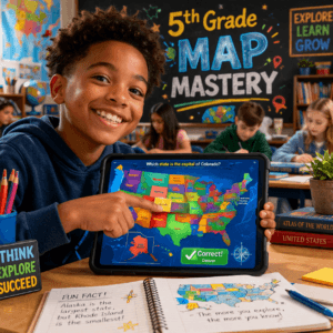 50 states quiz for 5th grade