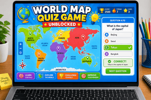 world map quiz game unblocked