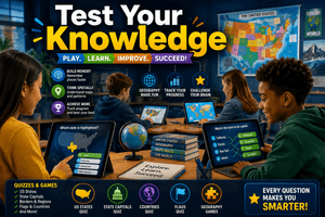50 America Geography Quiz: Master US Geography Today 3 image 60 - GeoMapGame