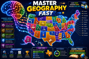 50 US States Quiz Games: Master Geography Fast 2 image 92 - GeoMapGame