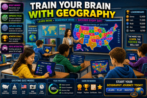 50 US States Quiz Games: Master Geography Fast 3 image 93 - GeoMapGame